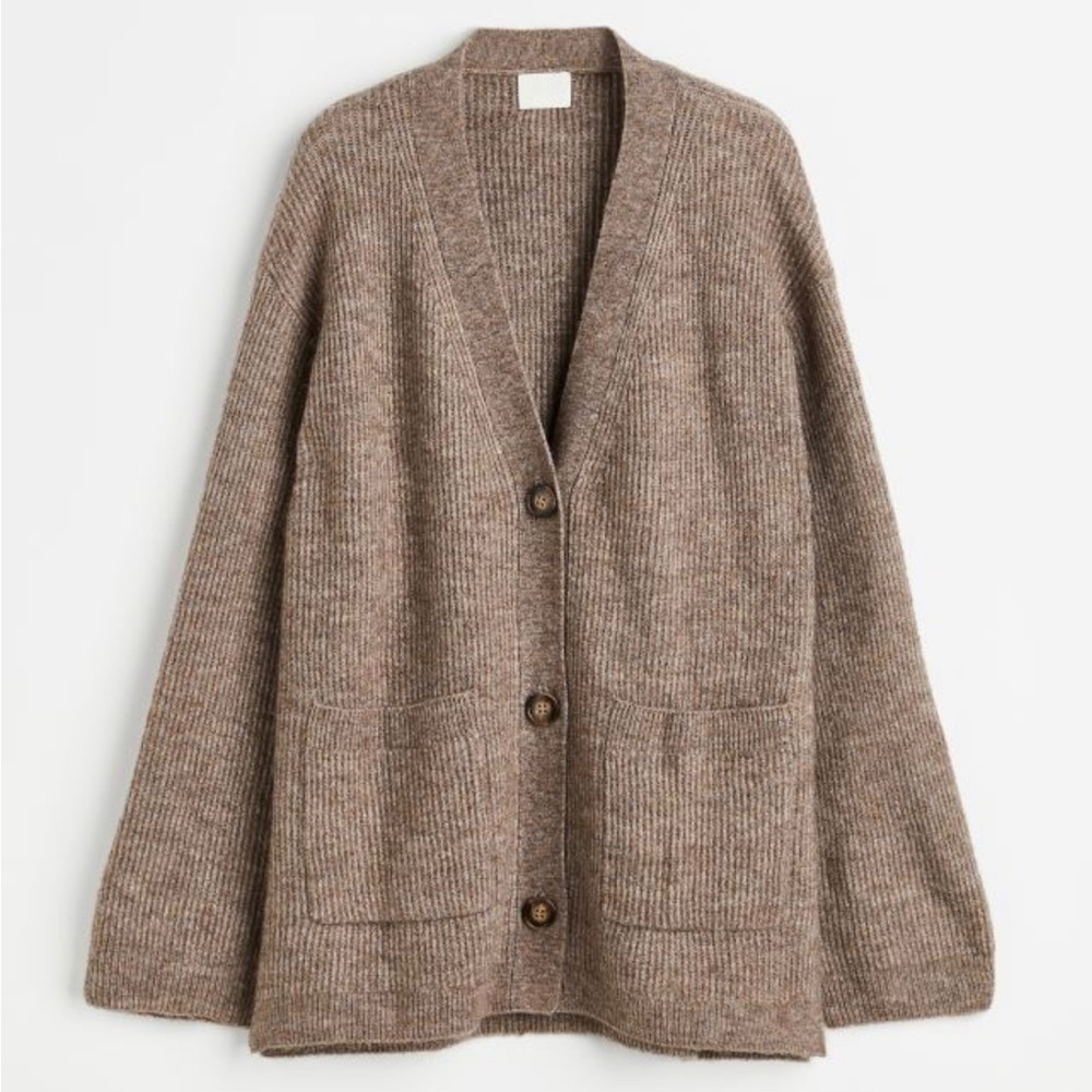 H&M Rib Knit Cardigan